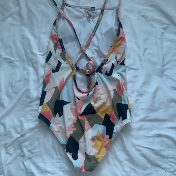 ONE PIECE COLORFUL SWIMSUIT - Picture 2 of 2